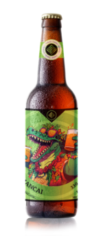 Mockup cerveza Mancai solo botella